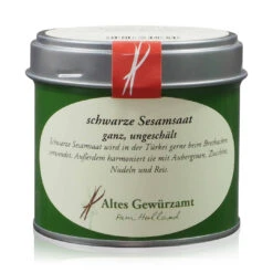 Sesamsaat Schwarz