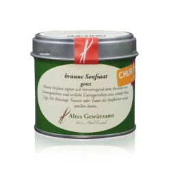 Braune Senfkörner Churfranken