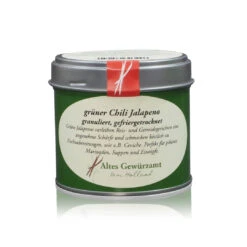 Jalapeno Chili Grün Granuliert