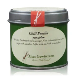 Pasilla Chili Gemahlen