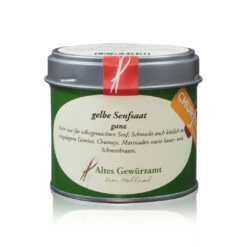 Gelbe Senfkörner Churfranken