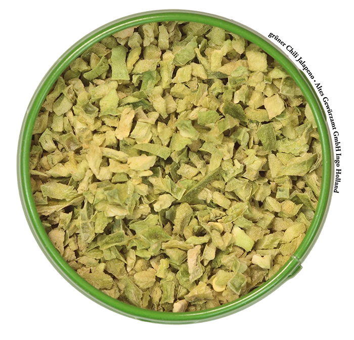 Jalapeno Chili Grün Granuliert 2 Jalapeno Chili Grün Granuliert – Bild 2