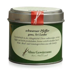 Sri Lanka Pfeffer Schwarz
