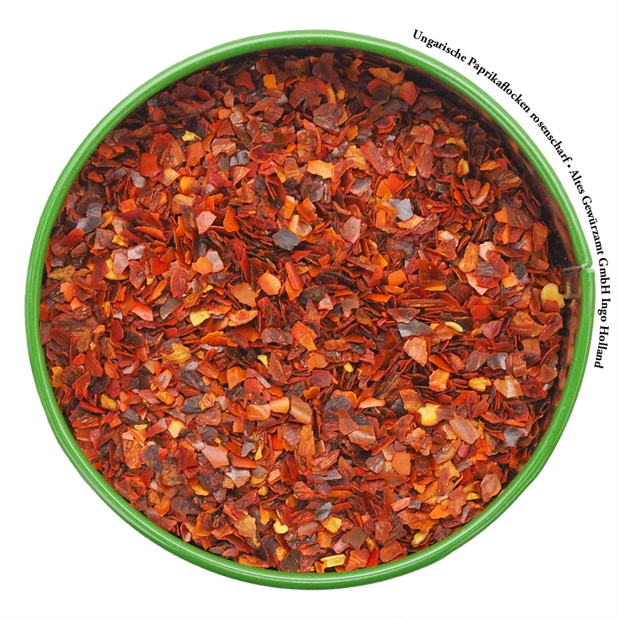 Ungarische Paprikaflocken Rosenscharf 2 Ungarische Paprikaflocken Rosenscharf – Bild 2