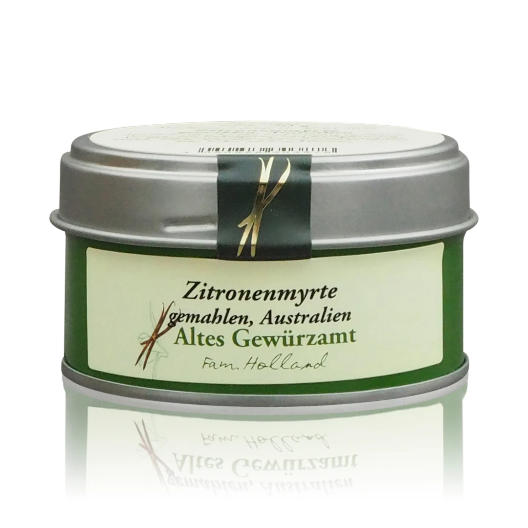 Zitronenmyrte Gemahlen 1 Zitronenmyrte Gemahlen