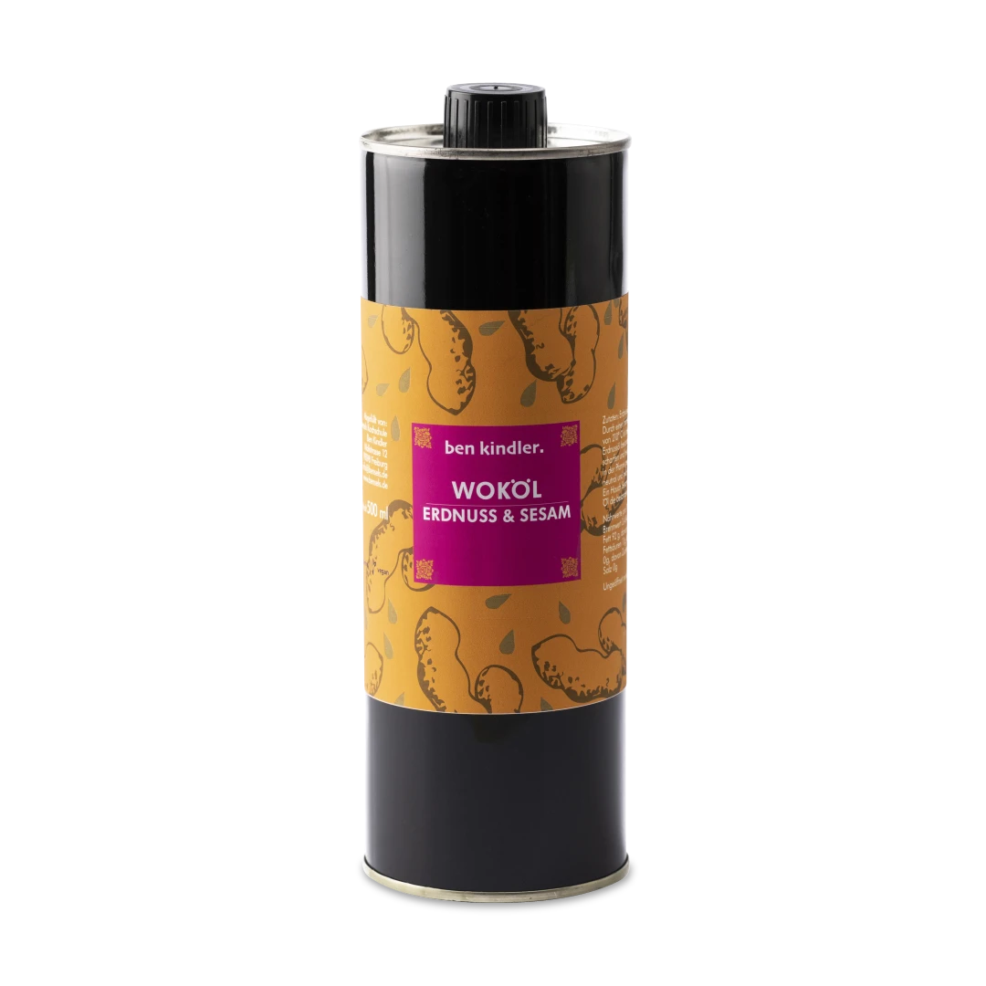 BENKINDLER Woköl Erdnuss & Sesam 1 BENKINDLER Woköl Erdnuss & Sesam