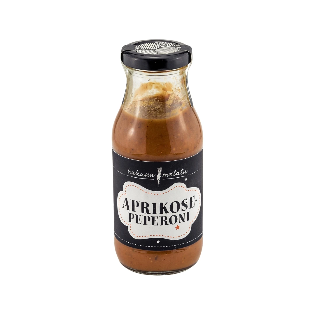 Aprikose-Peperoni Sauce 1 Aprikose-Peperoni Sauce