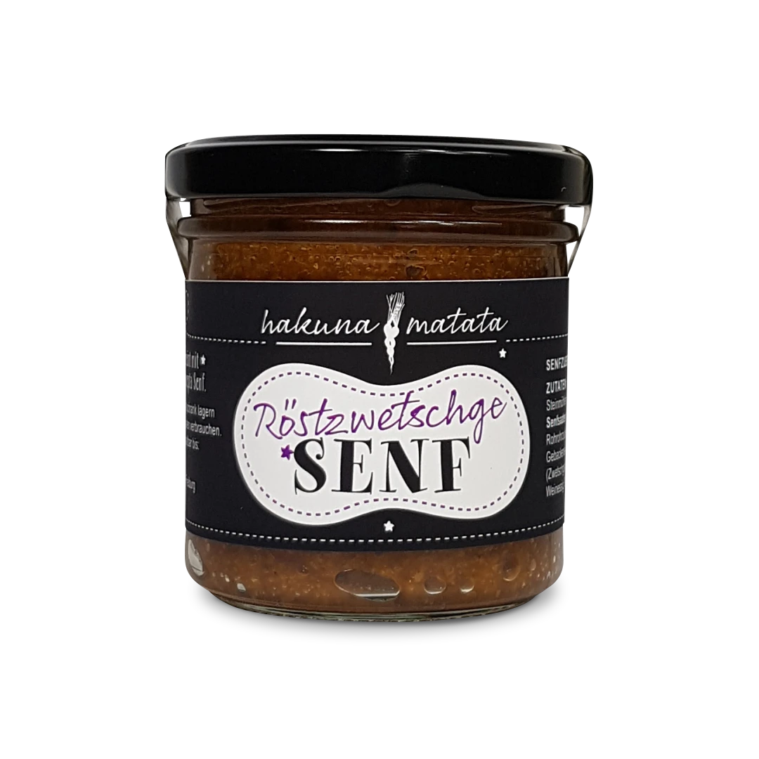 Senf Röstzwetschge 1 Senf Röstzwetschge