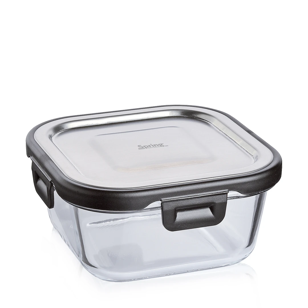 Spring Fusion2+ Vorratsdose Quadratisch 520 Ml 1 Spring Fusion2+ Vorratsdose Quadratisch 520 Ml