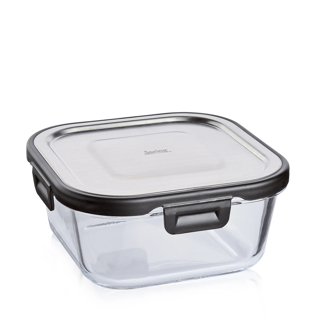 Spring Fusion2+ Vorratsdose Quadratisch 800 Ml 1 Spring Fusion2+ Vorratsdose Quadratisch 800 Ml
