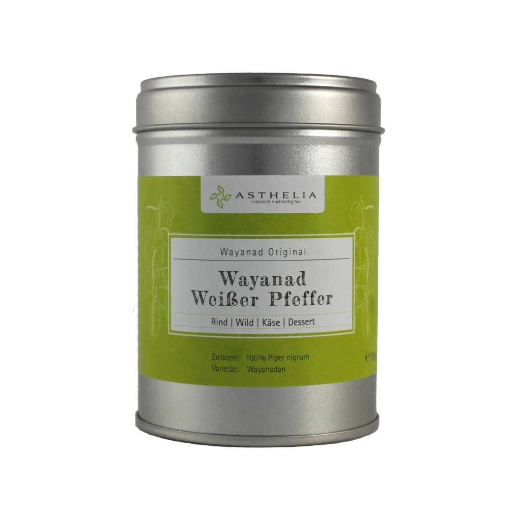 Wayanad-Pfeffer Weiß 1 Wayanad-Pfeffer Weiß
