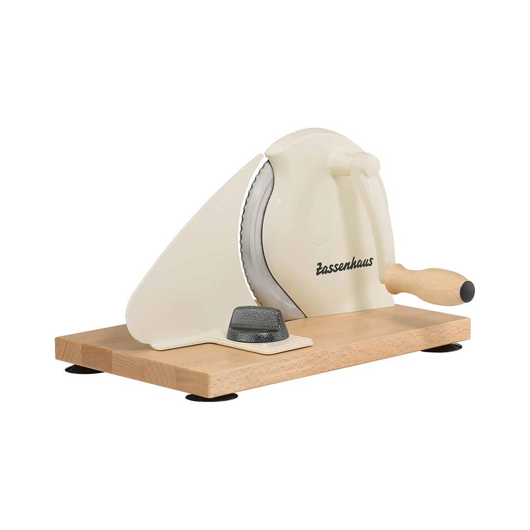 Zassenhaus Brotschneidemaschine Classic Creme 1 Zassenhaus Brotschneidemaschine Classic Creme