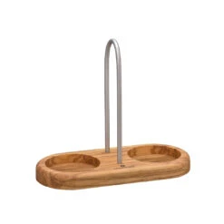 Zassenhaus Mühlenuntersetzer Olivenholz Mit Griff