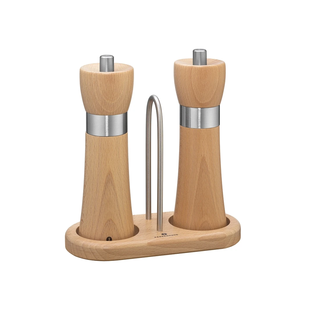 Zassenhaus Mühlenuntersetzer Buche Mit Griff 2 Zassenhaus Mühlenuntersetzer Buche Mit Griff – Bild 2